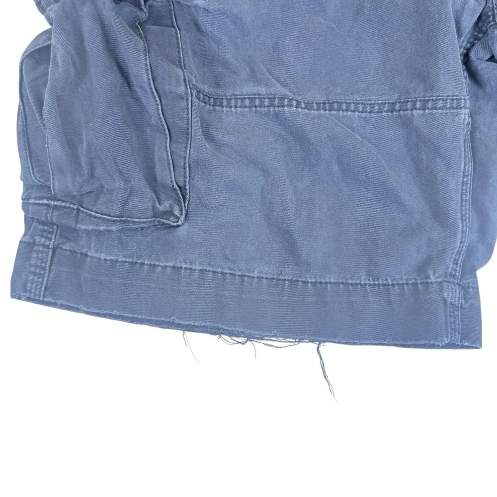Vintage Polo Ralph Lauren Cargo Shorts Men 40 BlueCotton Rugged Gorpcore Utility
